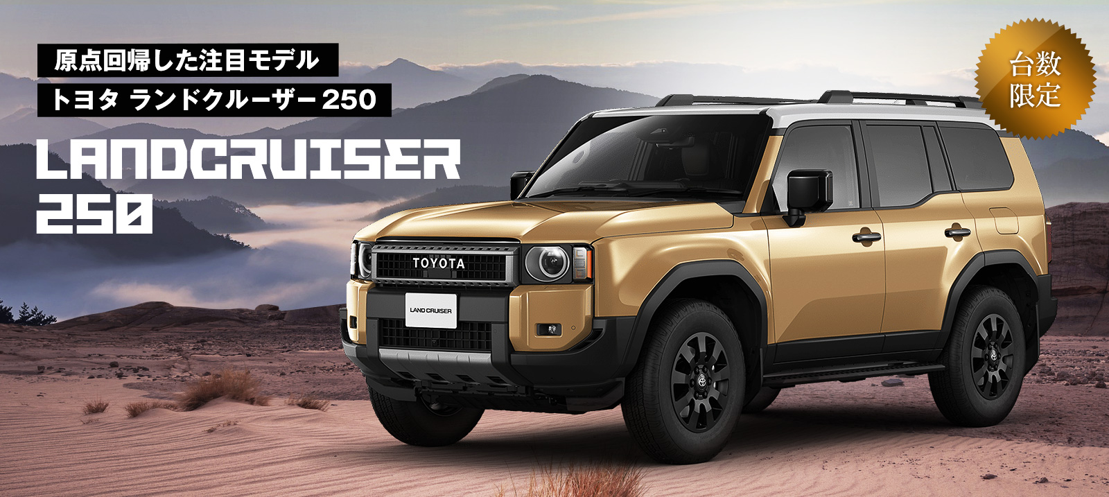 ランドクルーザー“250” 車種指定プラン