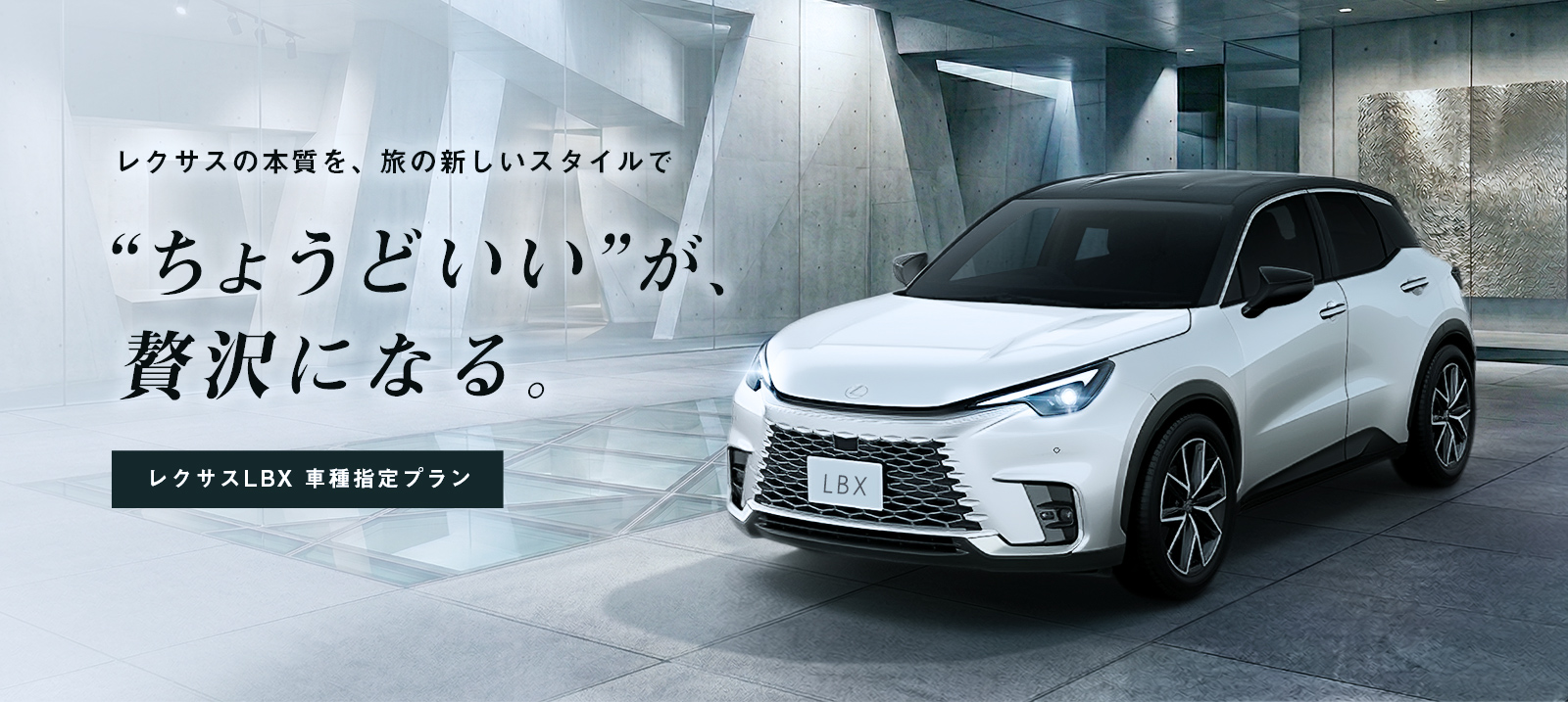 【成田空港店限定】レクサスLBX 車種指定プラン