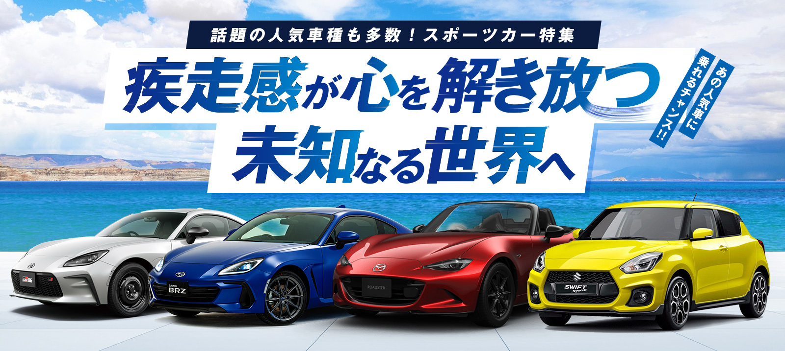 【西武立川店限定】スポーツカー特集